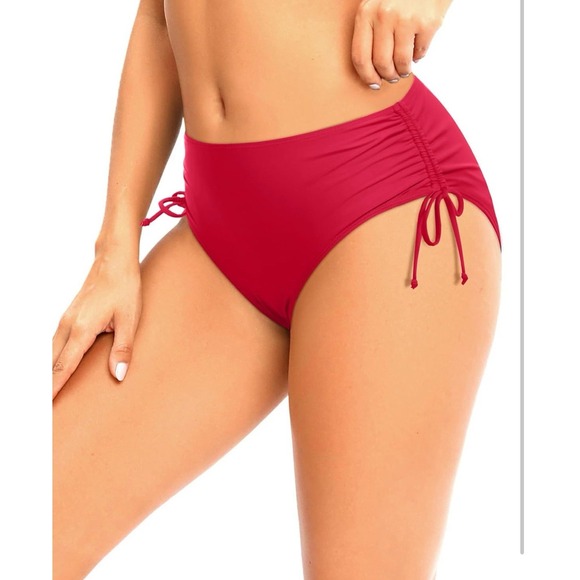 Daci NWT 20W Full Coverage Bikini‎ Bottom Adjustable Side Tie Swim Bottom 20W - Picture 3 of 4